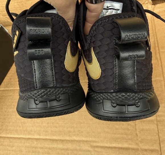 NIB NIKE LeBron Witness III Black/Gold AO4433-003 Men\'s Size 10 Basketball Shoes main image 16
